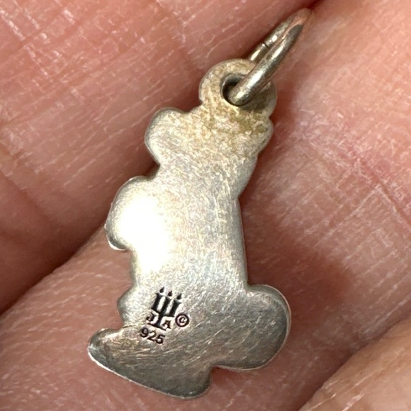 James Avery Sterling Silver Sitting Dog Pendant Charm Puppy Pet 925 Retired - Picture 7 of 9